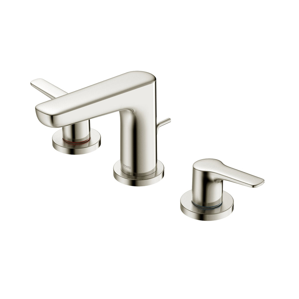 TOTO TLG03201U#BN Gs 1.2 Gpm Two Handle Widespread Bathroom Sink Faucet - Brushed Nickel