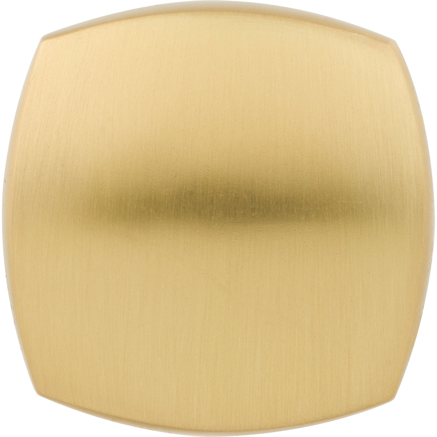 JEFFREY ALEXANDER 278L-BG Audrey 1-3/8" Diameter Square Knob - Brushed Gold