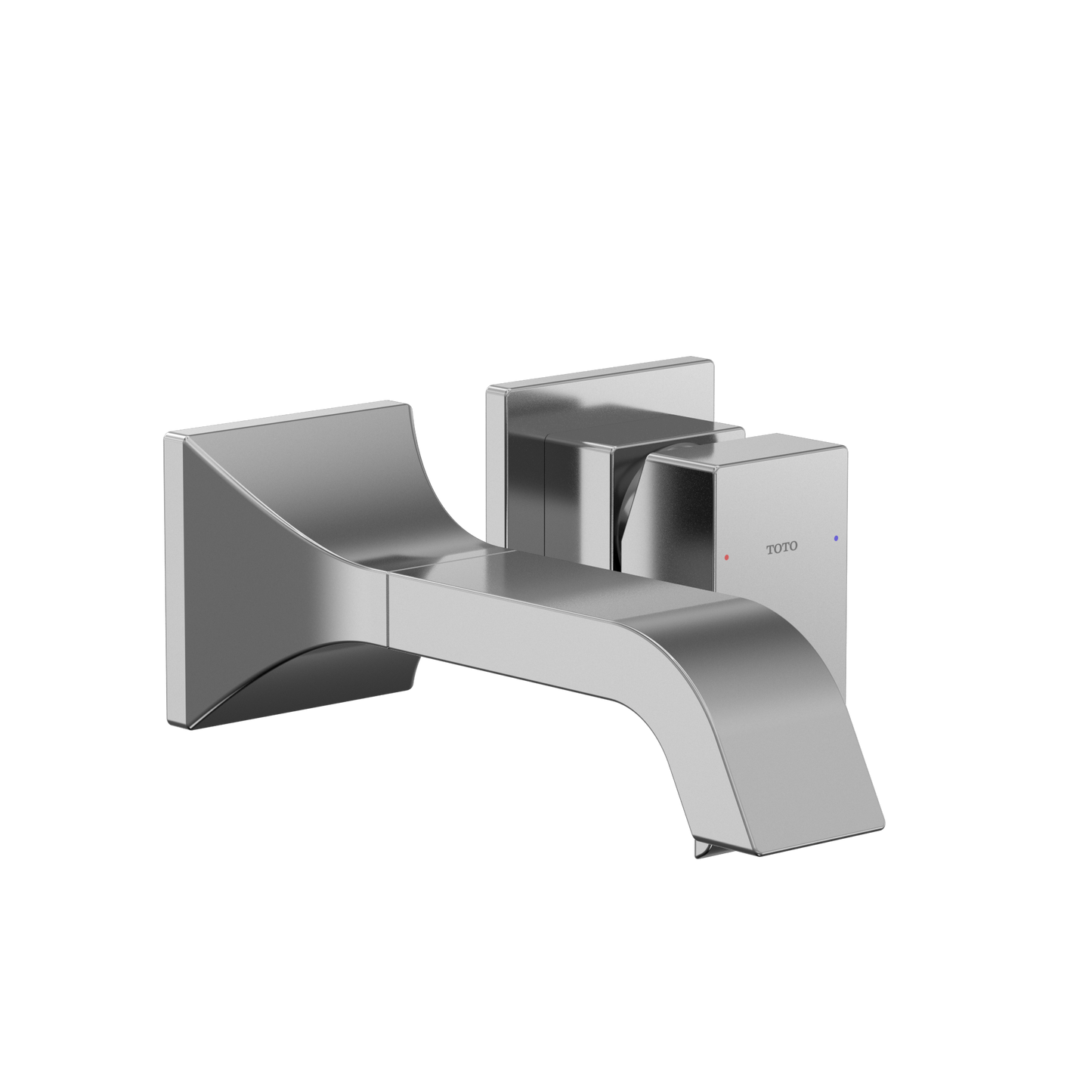 TOTO TLG08307U#CP GC 1.2 GPM Wall-Mount Single-Handle Bathroom Faucet with COMFORT GLIDE Technology , Polished Chrome