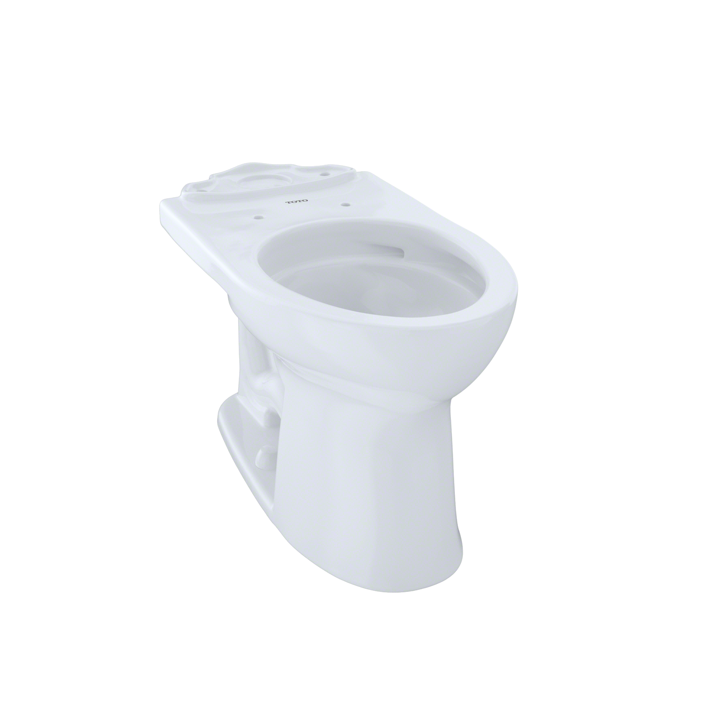 TOTO C454CUFG#01 Drake II Universal Height Elongated Toilet Bowl with CEFIONTECT , Cotton White