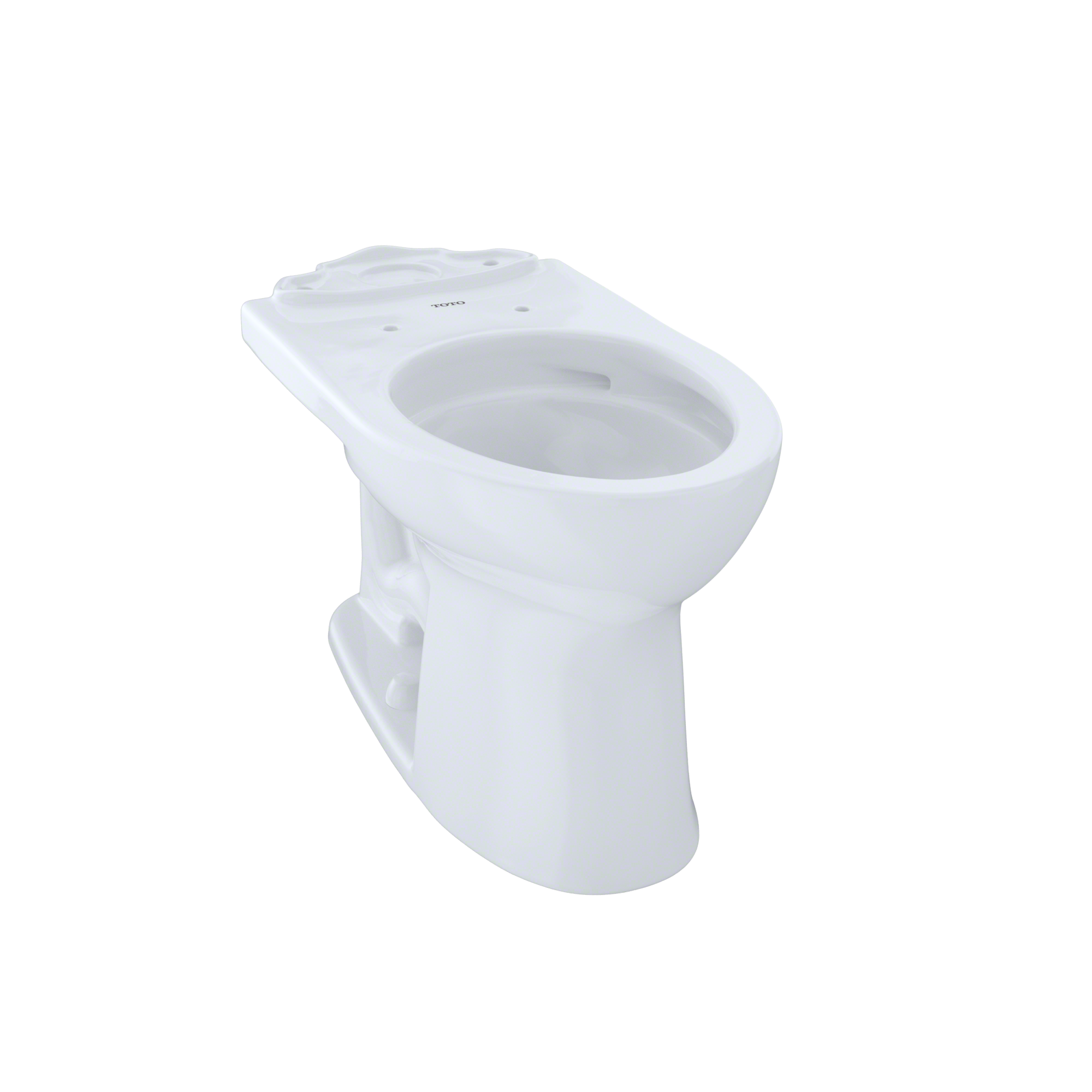 TOTO C454CUFG#01 Drake II Universal Height Elongated Toilet Bowl with CEFIONTECT , Cotton White
