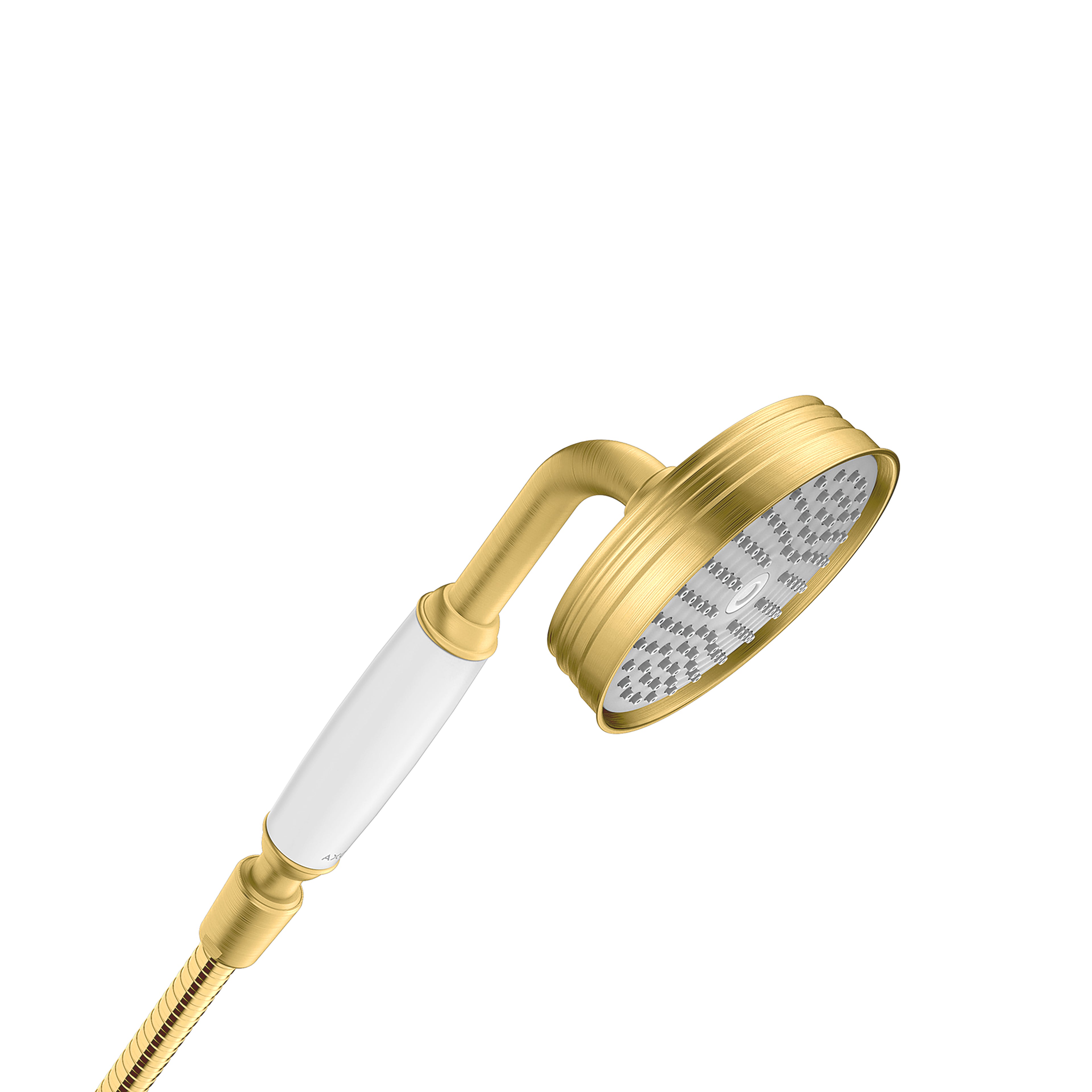 AXOR 16320251 Montreux Handshower 100 1-Jet, 2.5 GPM - Brushed Gold Optic