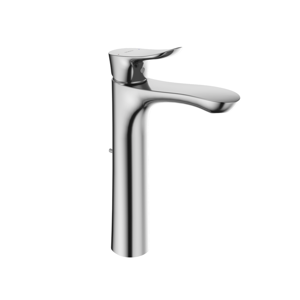 TOTO TLG01307U#CP Go 1.2 Gpm Single Handle Vessel Bathroom Sink Faucet With Comfort Glide Technology - Polished Chrome