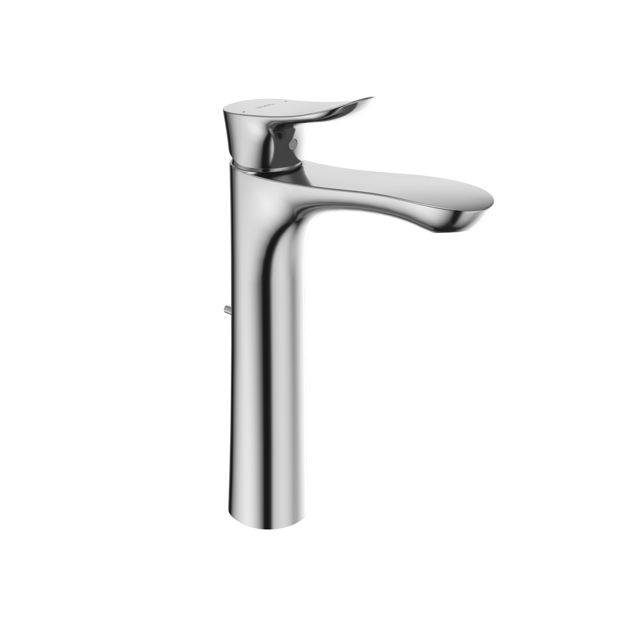 TOTO TLG01307U#CP Go 1.2 Gpm Single Handle Vessel Bathroom Sink Faucet With Comfort Glide Technology - Polished Chrome