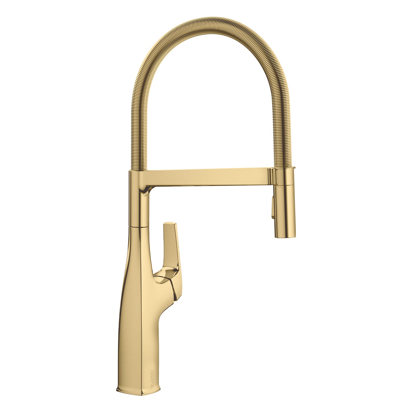 BLANCO 442984 Rivana Rivana Semi-Pro Pull-Down Dual-Spray Kitchen Faucet - Satin Gold in Satin Gold