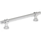 TOP KNOBS M2708 Bit 5 1/16" Center to Center Bar Pull - Polished Chrome