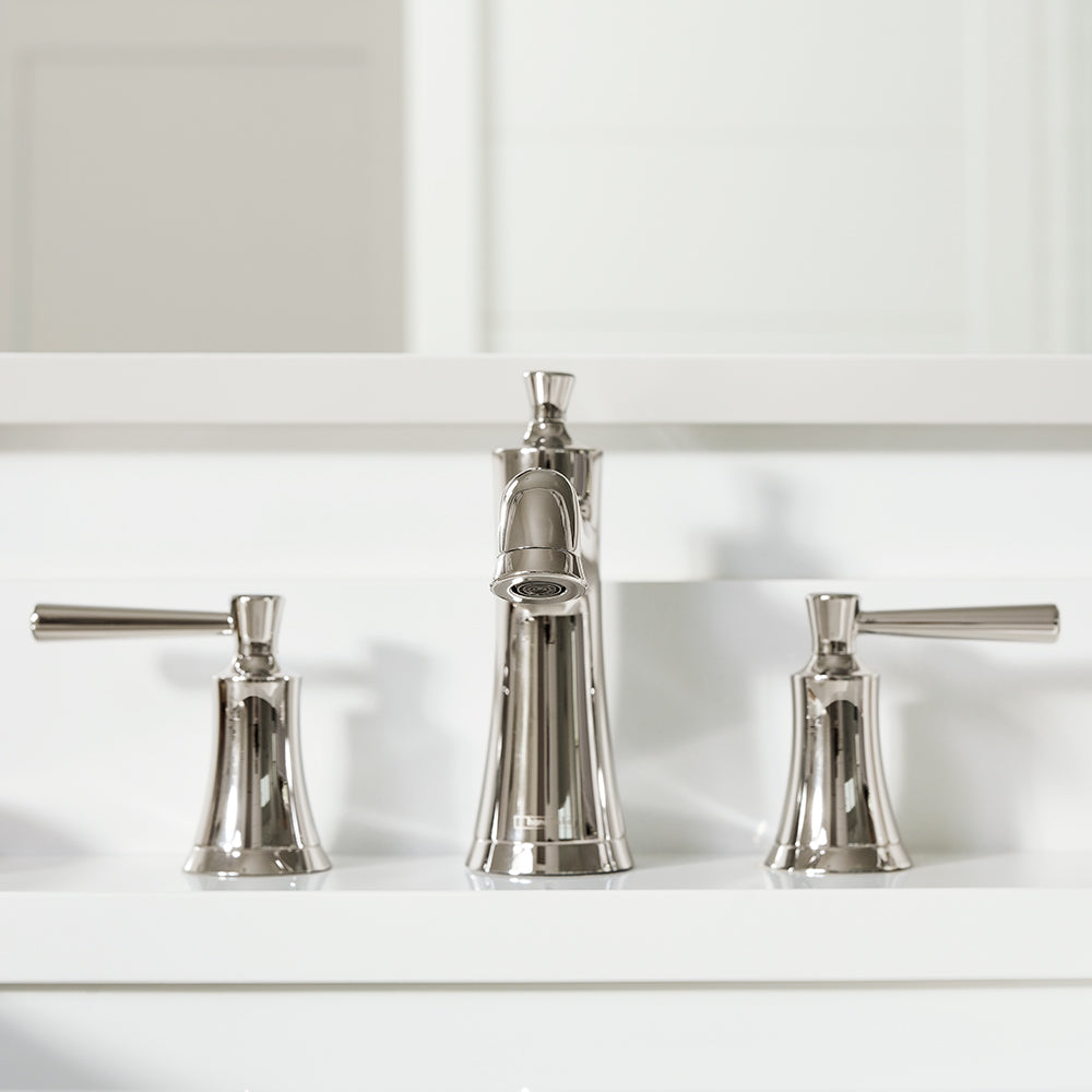 HANSGROHE 04774830 Joleena Widespread Faucet 100 with Pop-Up Drain, 1.2 GPM - Polished Nickel