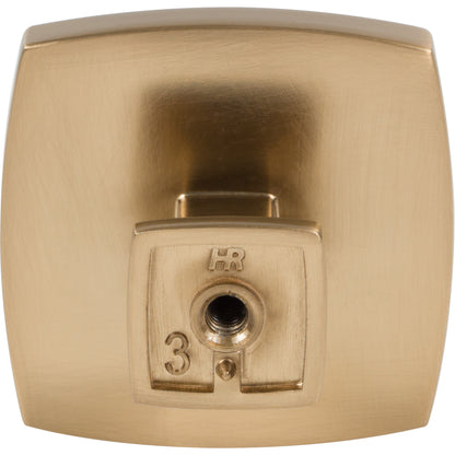 JEFFREY ALEXANDER 141L-SBZ Renzo 1-3/4" Diameter Square Knob - Satin Bronze