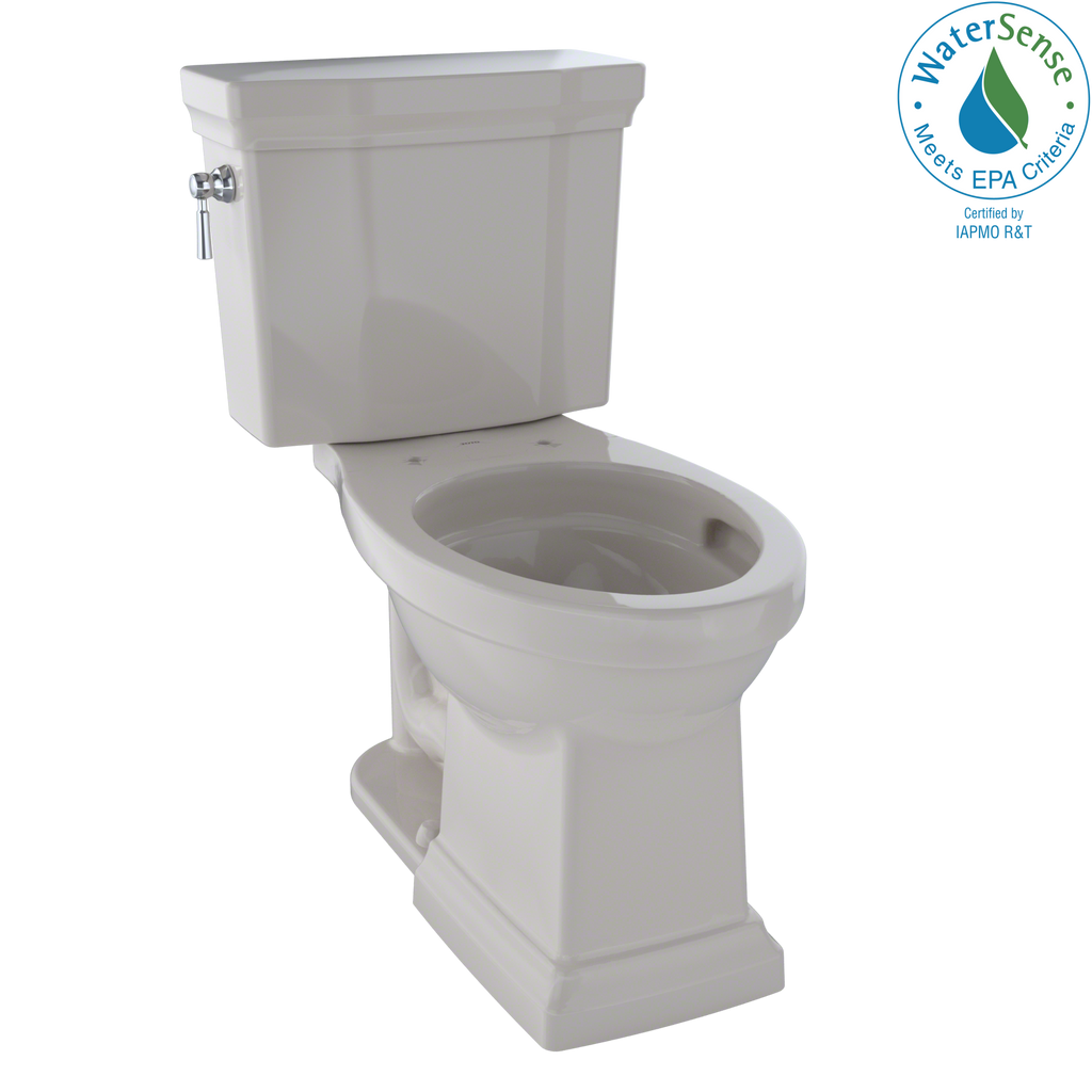 TOTO CST404CUFG#12 Promenade Ii 1G Two-Piece Elongated 1.0 Gpf Universal Height Toilet With Cefiontect - Sedona Beige