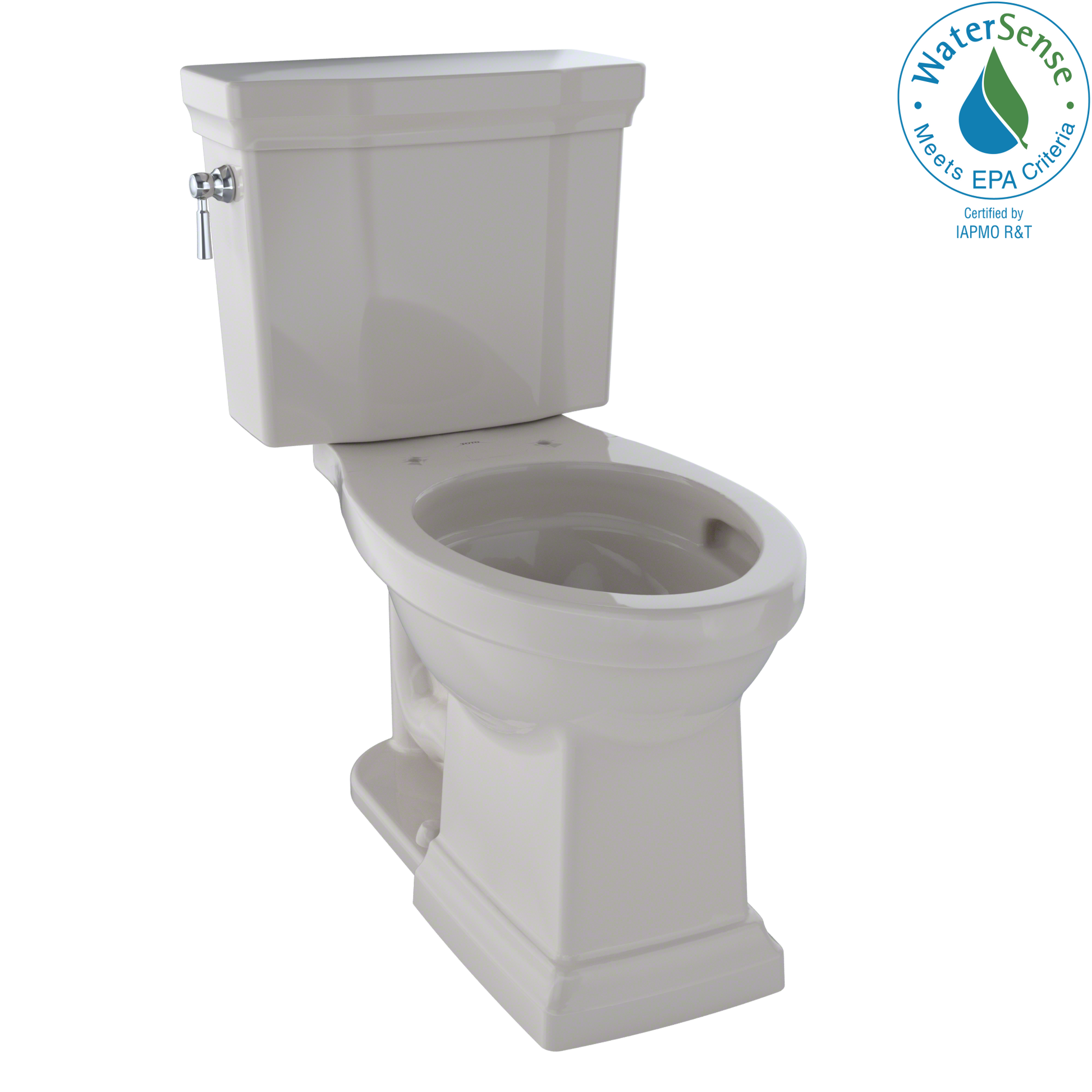 TOTO CST404CUFG#12 Promenade Ii 1G Two-Piece Elongated 1.0 Gpf Universal Height Toilet With Cefiontect - Sedona Beige