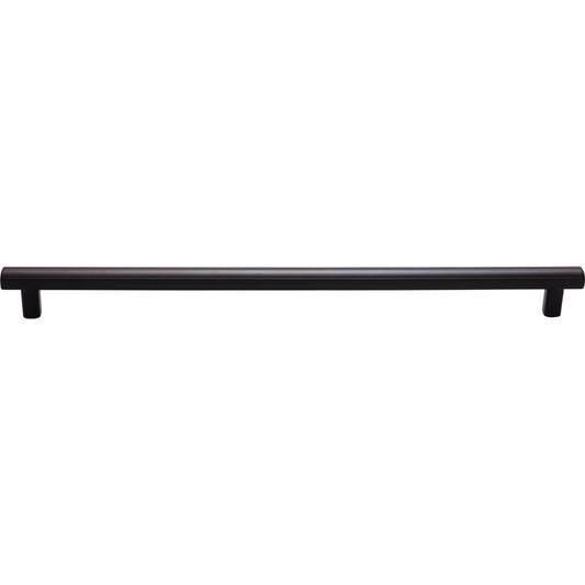 TOP KNOBS TK909BLK Hillmont 12" Center to Center Bar Pull - Flat Black