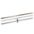 AXOR 42524821 Drains Floor Installation 47 1/4" - Brushed Nickel