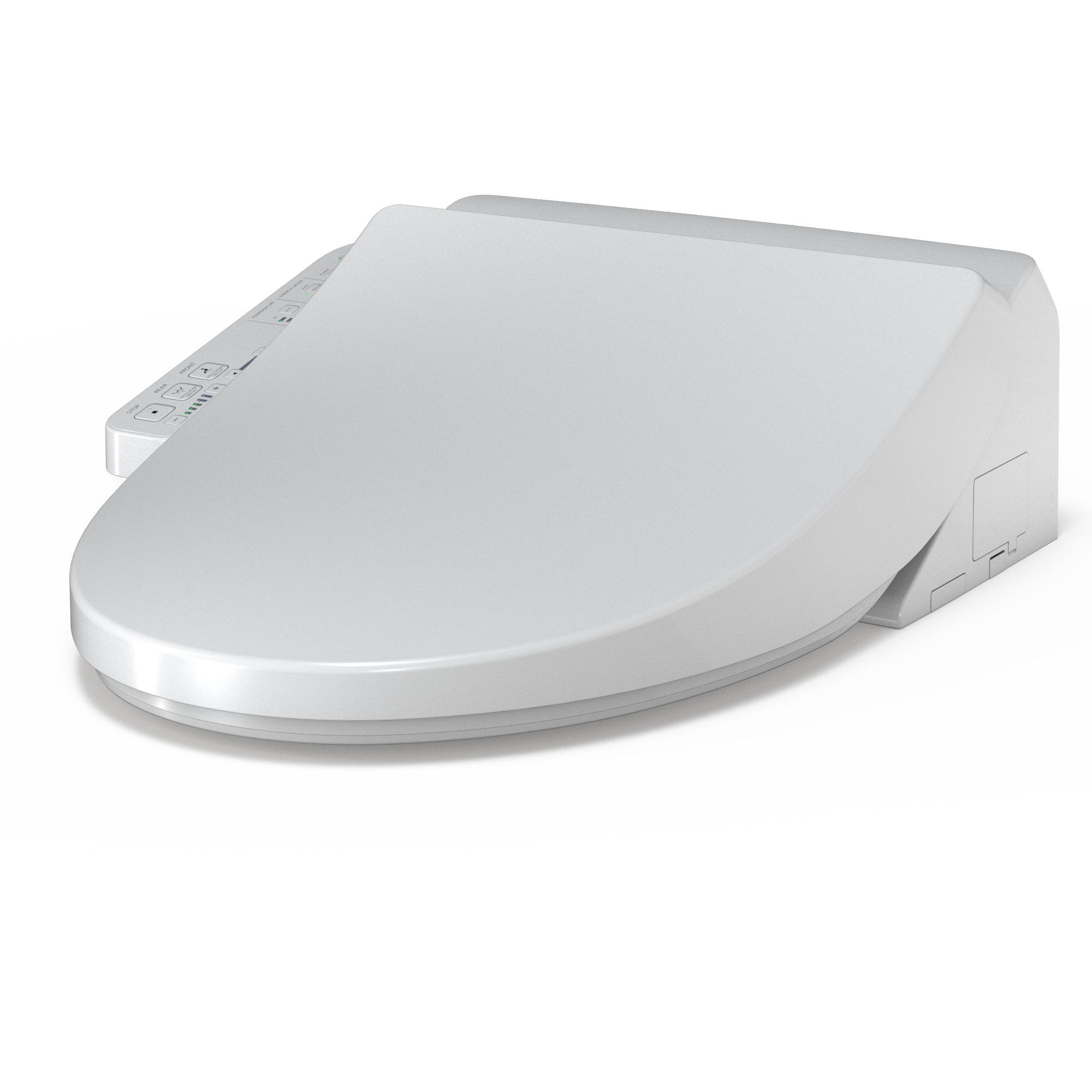 TOTO SW3004#01 Washlet A2  Electronic Bidet Toilet Seat With Heated Seat And Softclose Lid - Cotton White