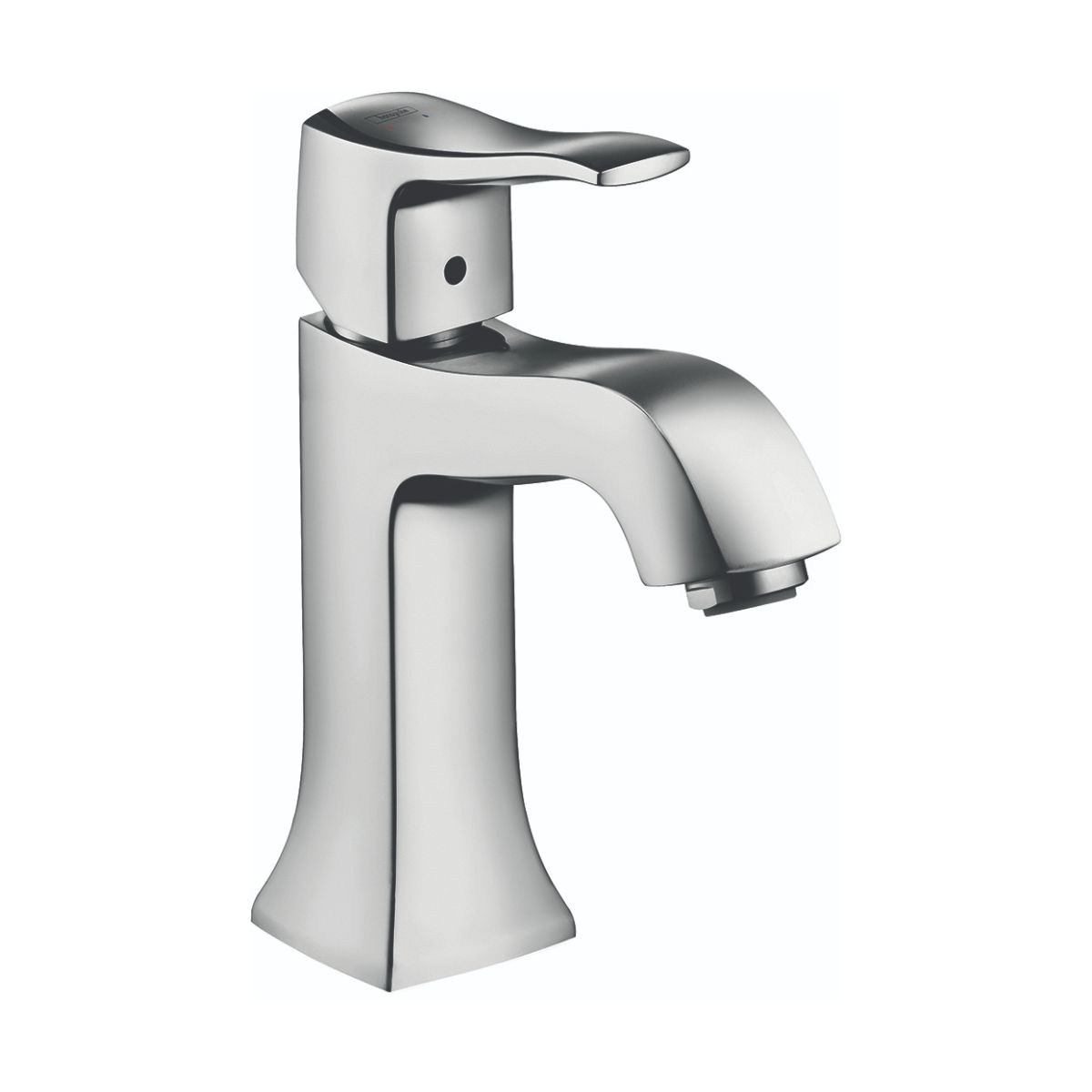 HANSGROHE 31075001 Metris C Single-Hole Faucet 100 with Pop-Up Drain, 1.2 GPM - Chrome