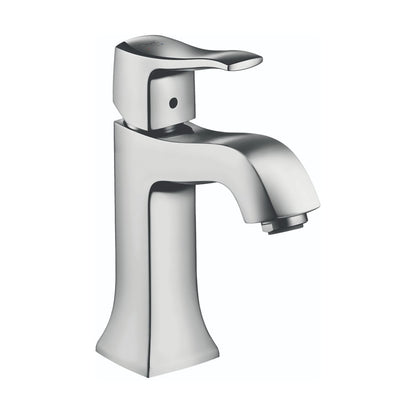 HANSGROHE 31075001 Metris C Single-Hole Faucet 100 with Pop-Up Drain, 1.2 GPM - Chrome