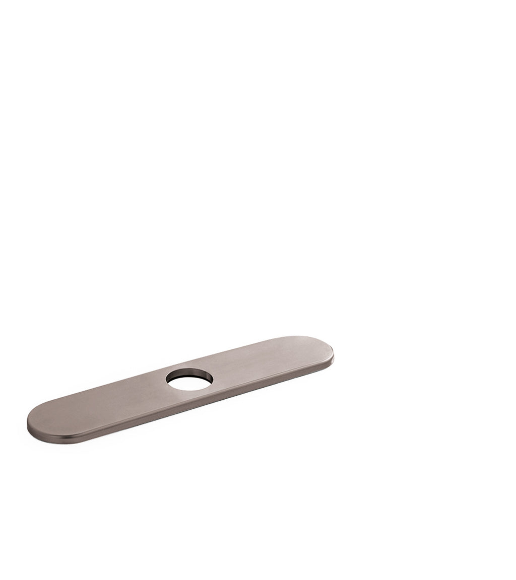 HANSGROHE 14019861  Base Plate for Single-Hole Kitchen Faucets, 10" - Stainless Steel Optic