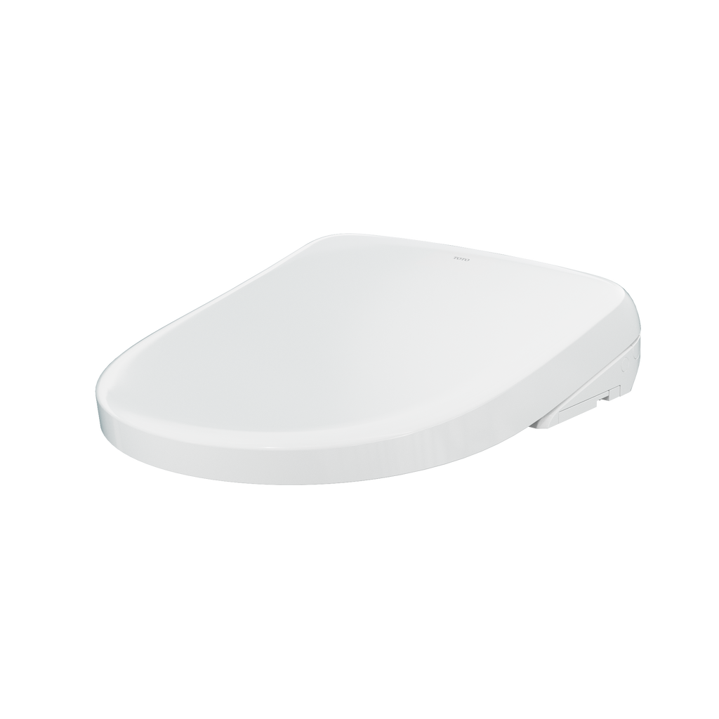 TOTO SW4725#01 Washlet S7 Electronic Bidet Toilet Seat With Ewater+ Bowl And Wand Cleaning And Contemporary Lid - Cotton White