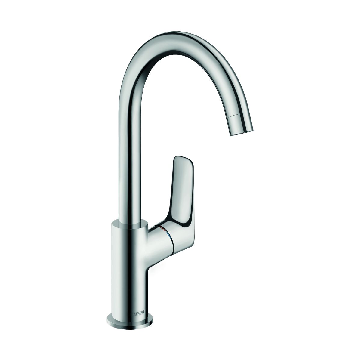 HANSGROHE 71130001 Logis Single-Hole Faucet 210 with Swivel Spout and Pop-Up Drain, 1.2 GPM - Chrome
