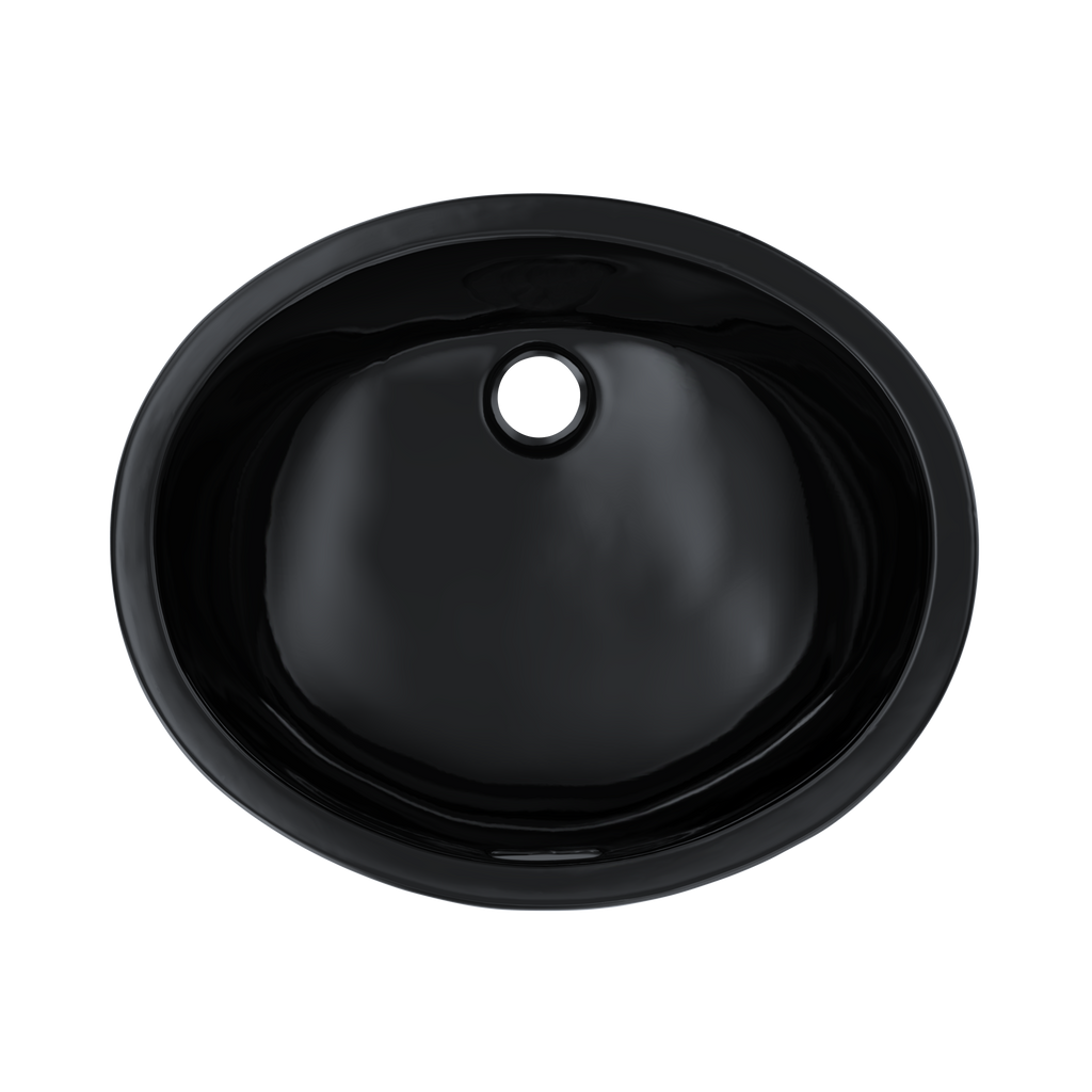 TOTO LT579#51 Rendezvous Oval Undermount Bathroom Sink - Ebony