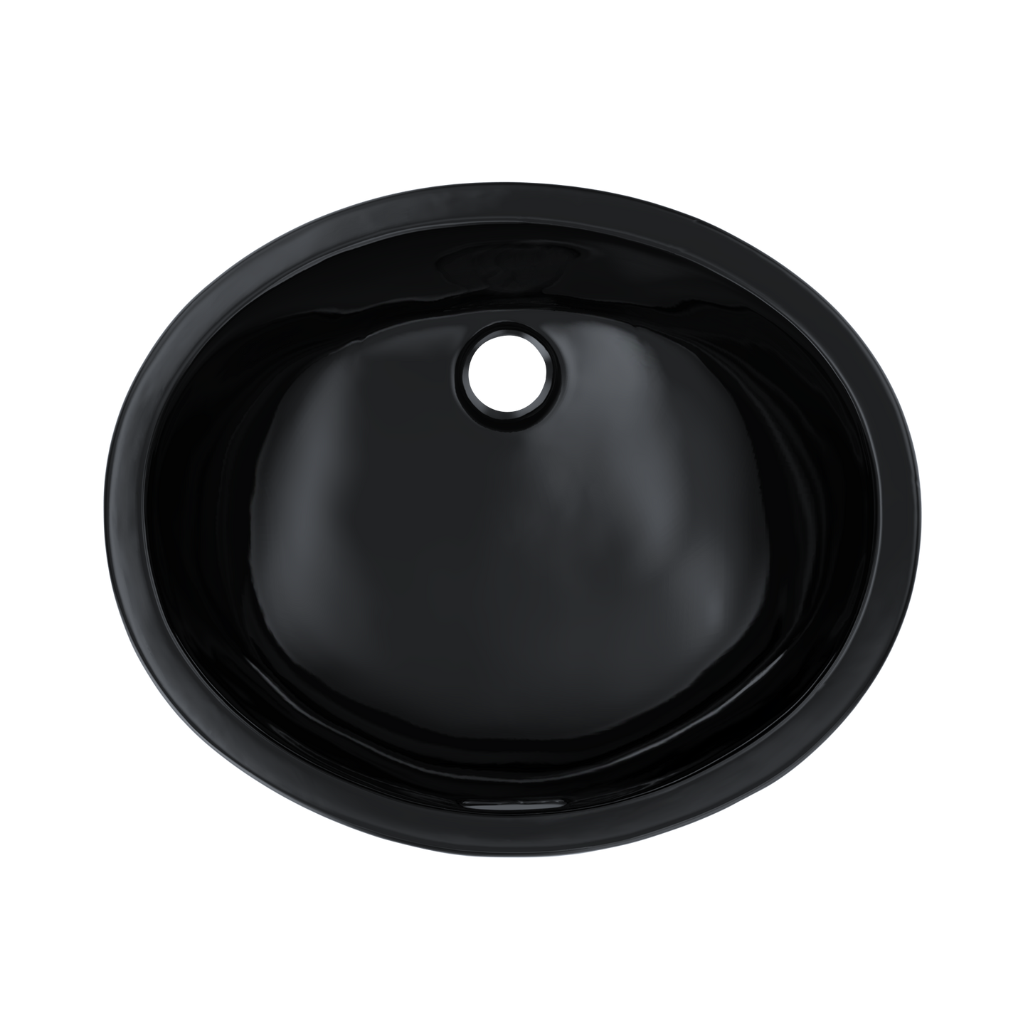 TOTO LT579#51 Rendezvous Oval Undermount Bathroom Sink - Ebony