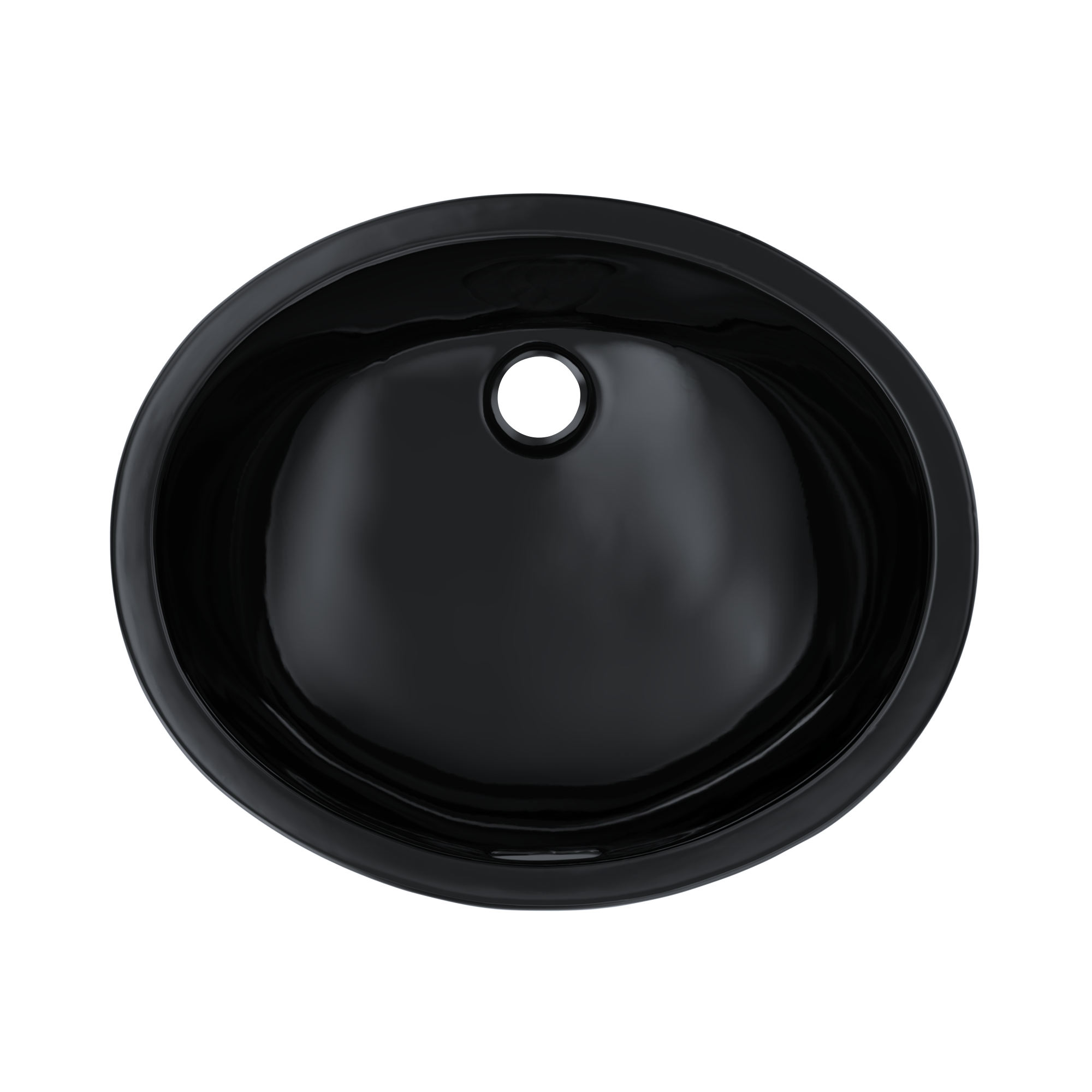 TOTO LT579#51 Rendezvous Oval Undermount Bathroom Sink - Ebony