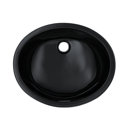 TOTO LT579#51 Rendezvous Oval Undermount Bathroom Sink - Ebony