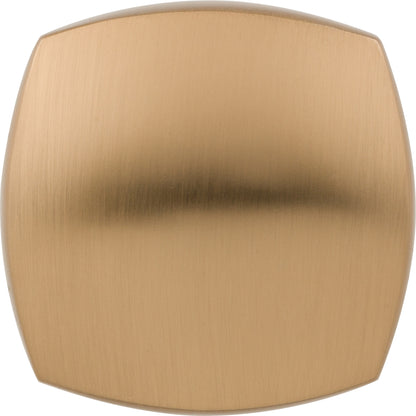 JEFFREY ALEXANDER 278L-SBZ Audrey 1-3/8" Diameter Square Knob - Satin Bronze