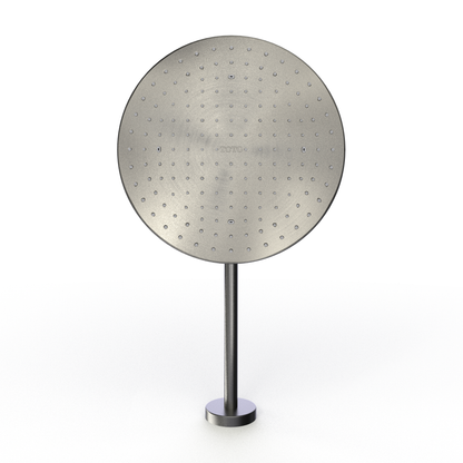 TOTO TBW07003U1#BN G Series 2.5 Gpm Single Spray 12 Inch Round Showerhead With Comfort Wave - Brushed Nickel