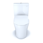 TOTO MS446234CEMFGN#01 Aquia Iv Two-Piece Elongated Dual Flush 1.28 And 0.9 Gpf Toilet With Cefiontect And Softclose Seat - Cotton White