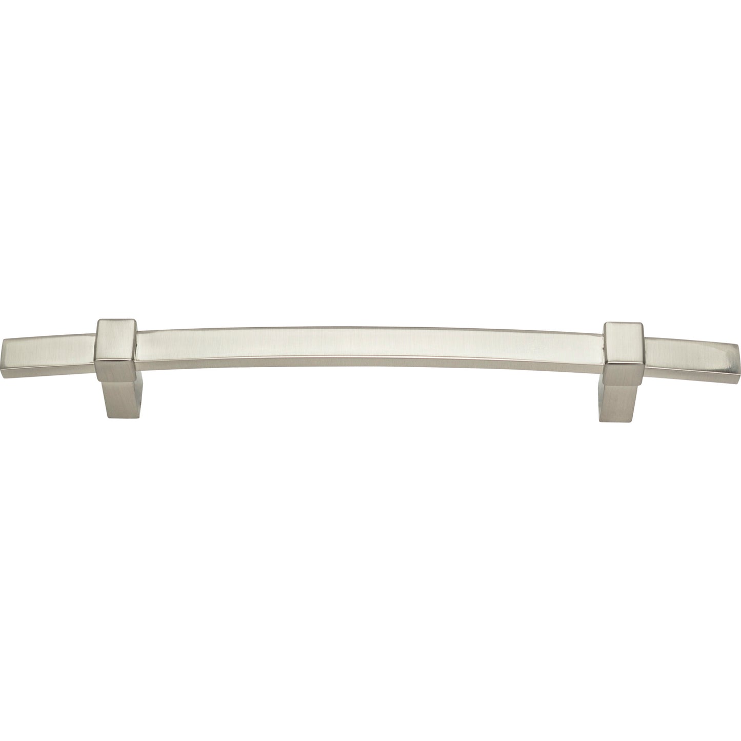 ATLAS 304-BRN Buckle Up 6 5/16" Center to Center Bar Pull - Brushed Nickel