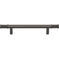 TOP KNOBS TK3233AG Burnham 5 1/16" Center to Center Bar Pull - Ash Gray