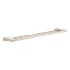 HANSGROHE 41743820 AddStoris Double Towel Bar - Brushed Nickel