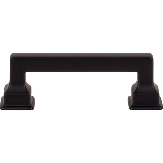 ATLAS A621-BL Erika 3" Center to Center Bar Pull - Matte Black