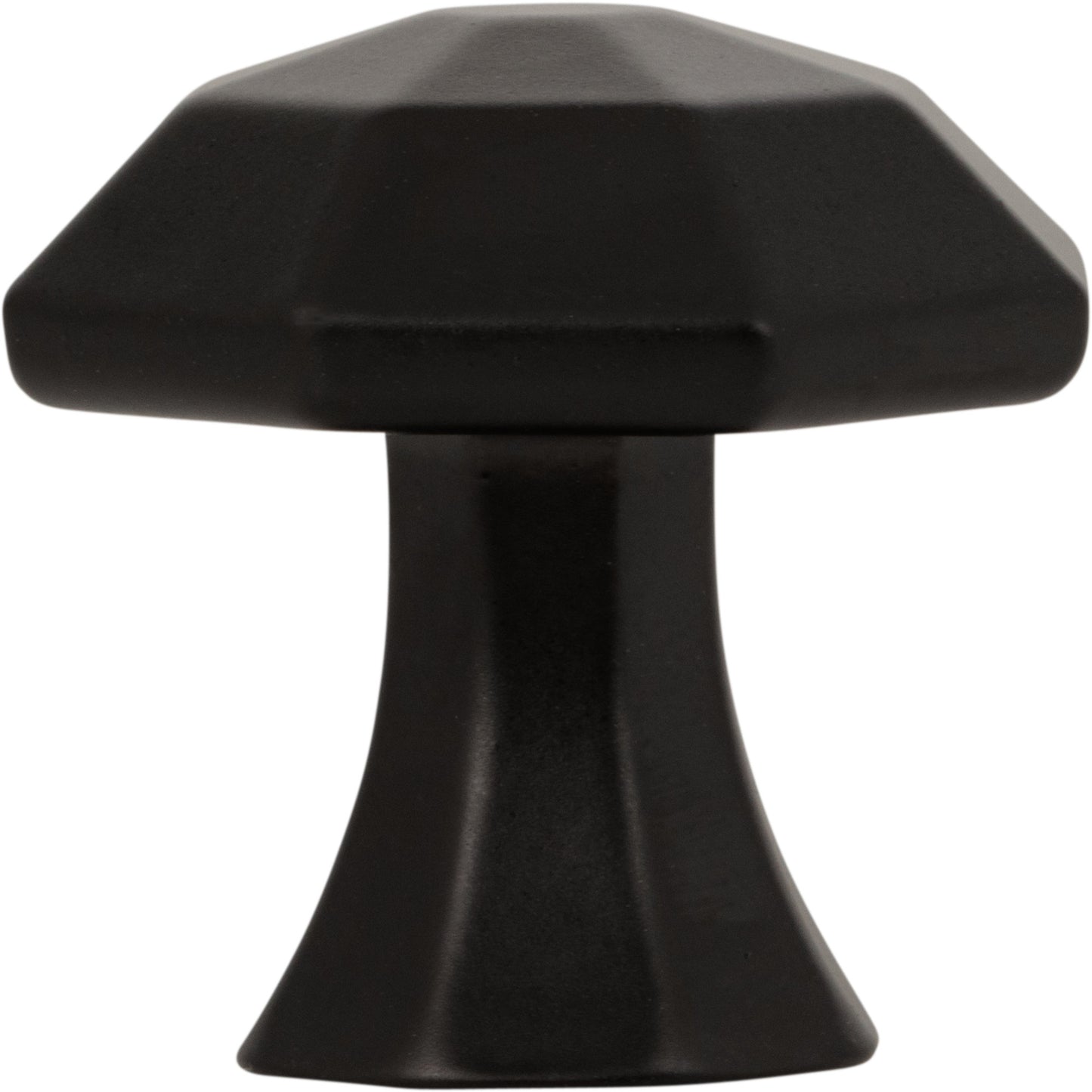 JEFFREY ALEXANDER 678MB Wheeler 1-1/4" Length Geometric Knob - Matte Black