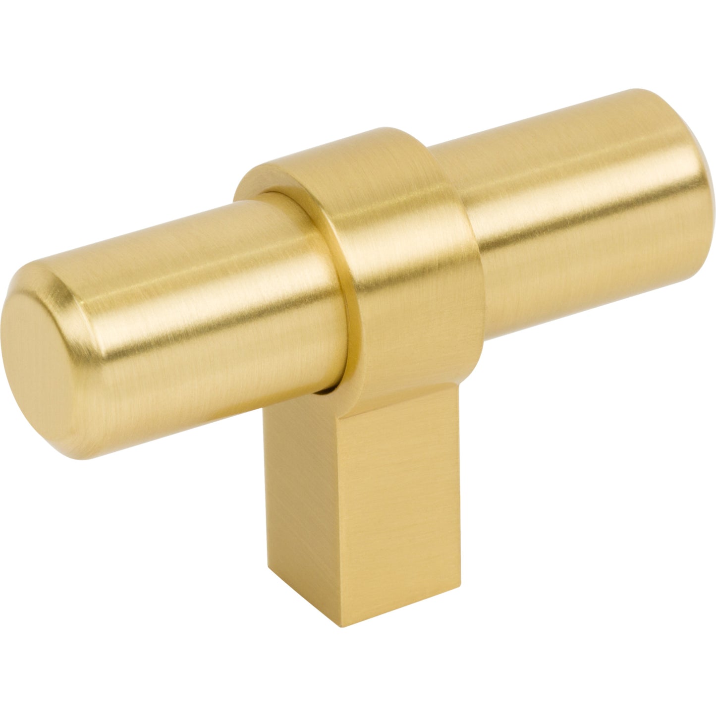 JEFFREY ALEXANDER 51BG Key Grande 2" Length Bar Knob - Brushed Gold