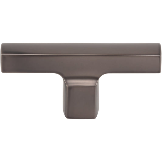 ATLAS A521-SL Reeves 2 3/4" Length Bar Knob - Slate