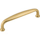 TOP KNOBS M2117 Charlotte 4" Center to Center Bar Pull - Honey Bronze