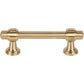 ATLAS 314-WB Bronte 3" Center to Center Bar Pull - Warm Brass