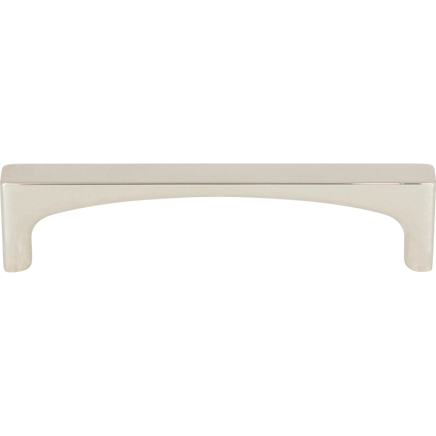 TOP KNOBS TK1012PN Riverside 3 3/4" Center to Center Bar Pull - Polished Nickel