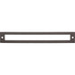 TOP KNOBS TK927AG Hollin Pull Backplate - Ash Gray