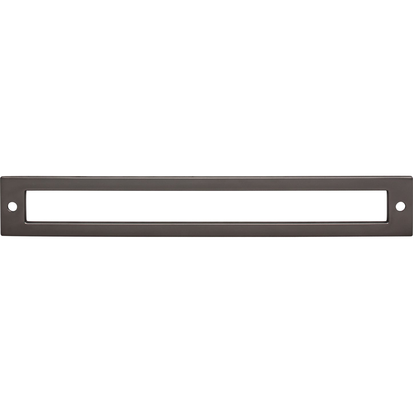 TOP KNOBS TK927AG Hollin Pull Backplate - Ash Gray