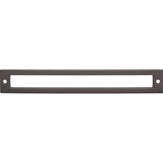 TOP KNOBS TK927AG Hollin Pull Backplate - Ash Gray