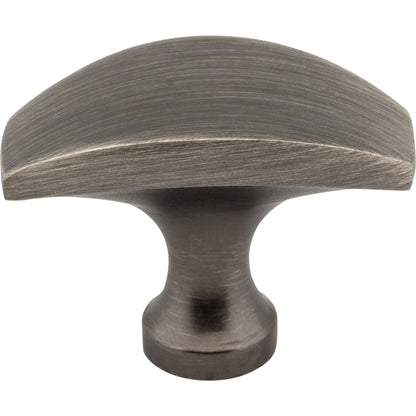 ELEMENTS 382BNBDL Cosgrove 1-1/2" Length Bar Knob - Brushed Pewter