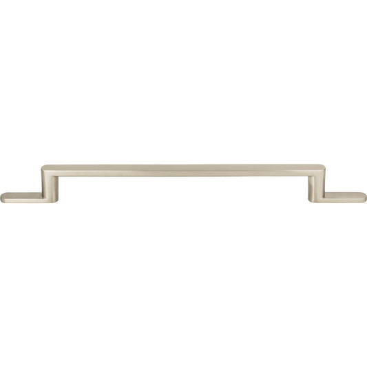 ATLAS A505-BRN Alaire 8 13/16" Center to Center Bar Pull - Brushed Nickel