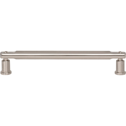 ATLAS A984-BRN Everitt 6 5/16" Center to Center Bar Pull - Brushed Nickel