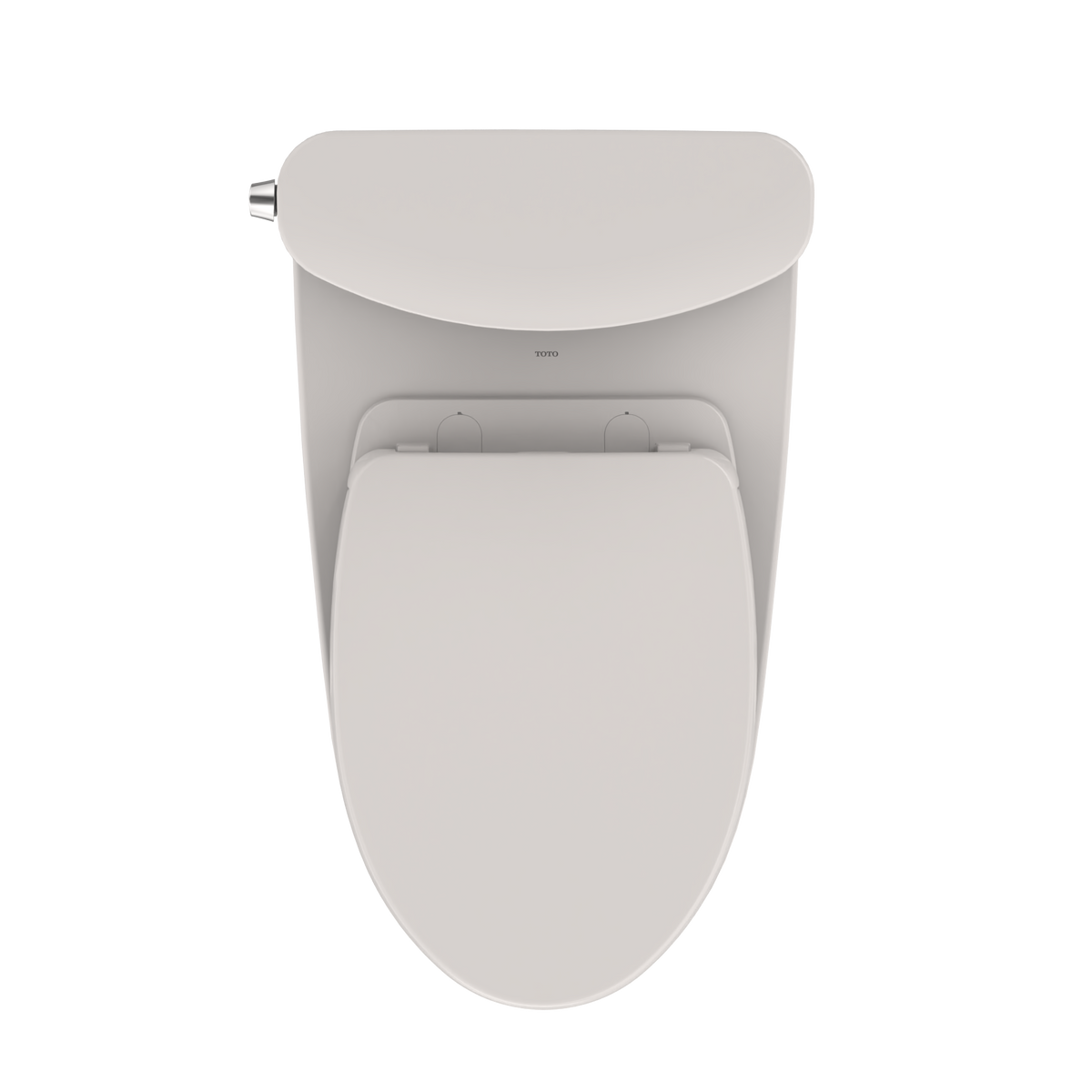 TOTO MS442124CEFG#11 Nexus Two-Piece Elongated 1.28 Gpf Universal Height Toilet With Cefiontect And Ss124 Softclose Seat - Colonial White
