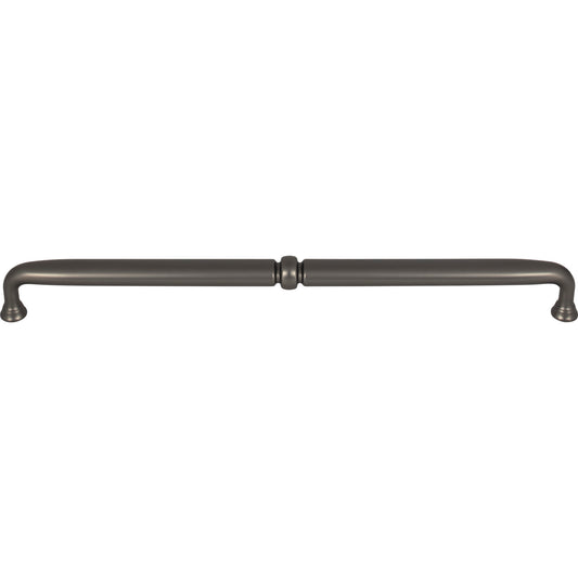 TOP KNOBS TK1026AG Henderson 12" Center to Center Bar Pull - Ash Gray