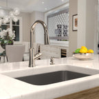 HANSGROHE 04793830 Joleena HighArc Kitchen Faucet, 2-Spray Pull-Down, 1.75 GPM - Polished Nickel