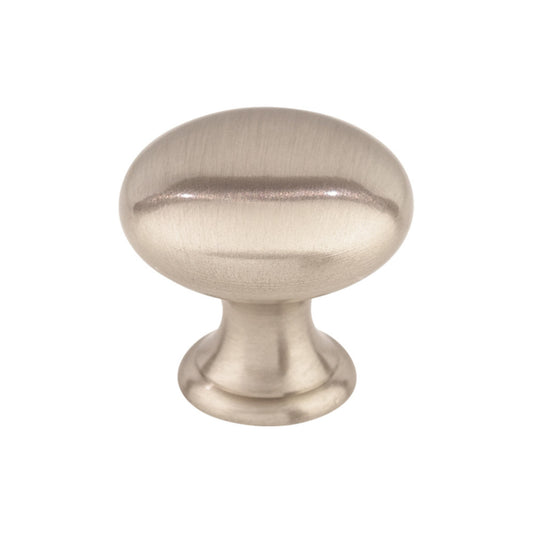 TOP KNOBS M1310 Asbury 15/16" Diameter Mushroom Knob - Brushed Satin Nickel