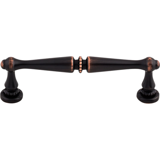 TOP KNOBS M1940 Edwardian 3 3/4" Center to Center Bar Pull , Tuscan Bronze